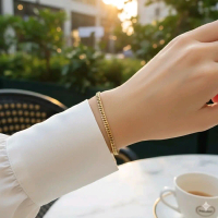 PREMIUM GELANG TANGAN RANTAI RAPAT ANAK ANAK TITANIUM ADA MAINAN