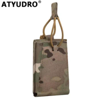 ATYUDRO Tactical Hunting Assaulter Single Mag Pouch Airsoft System Acessories Paintball CS Shooting Pistol Outdoor Equipment