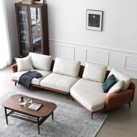 Anti Slip Sofa Bedroom Foam Sponge Fabric Minimalist Lazy Lounge European Design Couch Corner Divano Letto Library Furniture