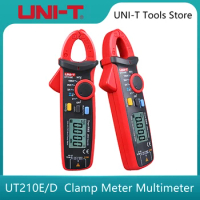UNI-T Mini Clamp Meter UT210E UT210D True RMS AC/DC Voltage and Current Digital Tester VFC Tester