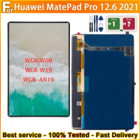 12.6" For Huawei MatePad Pro 12.6 2021 WGR-W09 WGR-W19 WGR-AN19 LCD Display Touch Screen Digitizer Assembly 100% Tested