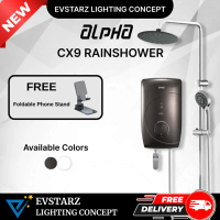 ALPHA CX9 i/E Rain Shower DC Pump or Non Pump Instant Water Heater