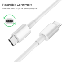 USB Type C to USB C Cable For Samsung S8 S9 S10 S20 Type-C PD Fast Quick Charge 4.0 USB-C Cable For MacBook iPad Pro 2020 USBC