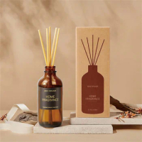 100ml Reed Diffuser Set, Scented Diffuser with Sticks, Home Fragrance Essential Oil Diffuser for Bathroom, Natural Oil Diffuser