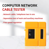 Nengshihengli Network Cable Tester RJ45 RJ11Cat5 Cat6 LAN Cable Tester Networking Wire Telephone Line Detector Tool kit
