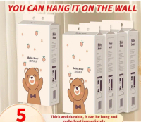 【5 Pack】 (Cute Hanging Tissue) 200 Sheets cheerful tissue AIR-cushion tissue Comfort 3ply virgin woo