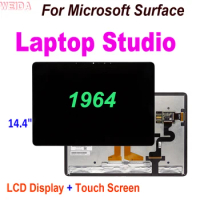 14.4" Original For Microsoft Surface Laptop Studio 1964 LCD Display Touch Screen Digitizer Assy for 