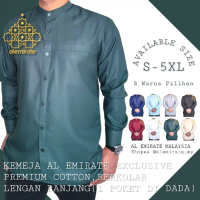 PROMO 2 FOR RM 100 S - 5XL * NEW * EXCLUSIVE LONG SLEEVE CASUAL SHIRT COTTON FOR MEN