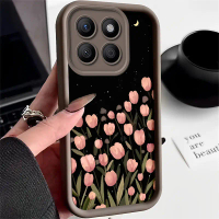 Ốp Điện Thoại Hoa Tulip Ban Đêm, Dành Cho Honor X8b, Bảo Vệ Chống Sốc, Ốp Lưng TPU Mềm, Ốp Lưng, Thí