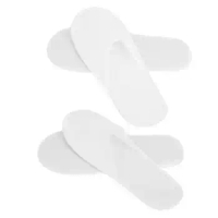50Pair Portable Unisex Slippers Non-Slip Disposable Slippers for Home SPA Hotel Party Guest Bathroom Supplies