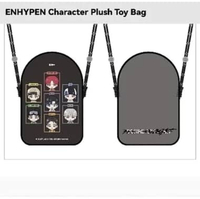 ENHYPEN x MINISO Official Merchandise - ENHYPEN Character Plush Toy Bag