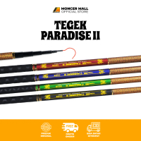 Joran Tegek Paradise II Fiber Coating Carbon Handle Anti Slip Ringan | T2