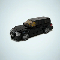 2026MOC 73466 Mercedes‑Benz E63 AMG Wagon compatible with LEGO INTELLI building block assembly set