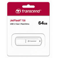 創見 Transcend JF730 64G 白色 USB3.1 隨身碟