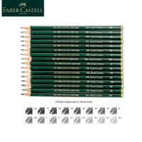 12pcs Faber Castell 9000 Sketching Pencils Art Graphite Pencils for Writing Shading Sketch Black Lead Design