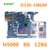 For Lenovo Ideapad D335-10IGM D330-10IGM Laptop Motherboard T6606-MB Motherboard CPU N5000 RAM 8G SSD 128G Dual Interface Camera