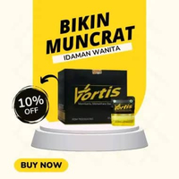 Vortis Original 1 Box Isi 5 Sachet Minuman Serbuk Kopi