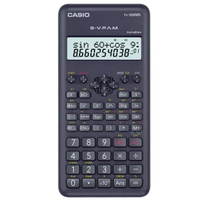 CASIO เครื่องคิดเลขวิทยาศาสตร์ 240 ฟังก์ชัน รุ่น FX-350MS-2 สีดำ