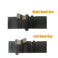 Concealed belt carrying tactical abdominal holster, pistol holder, magazine bag Glock 19,17,42 right-hand strap holster