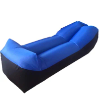 Inflatable bed outdoor camping mountaineering portable folding recliner lazy sofa inflatable single cushion bed