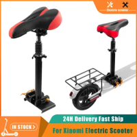 Height Adjustable Saddle for Xiaomi M365 1S Pro Electric Scooter Foldable Shock-Absorbing Folding Seat Chair Accessories