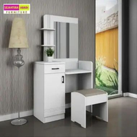 Siantano Meja Rias Equity MR Capitol Siantano Furniture Murah dressing table Rak laci plus Kursi Ban