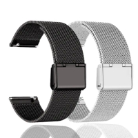 22mm 20mm Milanese band Strap For Huawei Honor Watch Magic/GS 3 3i Pro smartwatch wristband For Honor Magic 2 42mm 46mm Bracelet