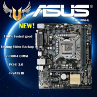 Full new ASUS H110M-K motherboard (Intel H110/LGA 1151)