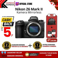 Kamerakamera Nikon Z6 II Nikon Z6II Nikon Z6 Mark II Body Only GARANSI RESMI Body Only