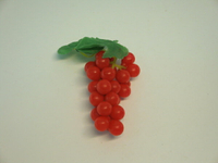 《食物模型》葡萄-特小紅 水果模型 - B1003