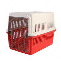 Pet Medium and Large Box Dog Aviation Cage Dog out Portable Cage Cat Consignment Car Dog Cage Jaulas Para Perros