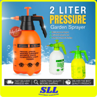 2000ML Garden Pressure Sprayer Multipurpose Manual Pump Foam Sprinkler Adjustable Head with Lock Pam