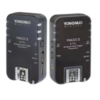 YONGNUO YN622C II YN-622C-TX KIT Wireless TTL Flash Trigger with High-speed Sync HSS 1/8000s for Canon Camera 500D 60D 7D 5DIII