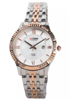 Kademan Kademan - Jam Tangan Wanita - Silver Rosegold - Stainless Steel Bracelet - 9082-D
