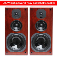 180W 8-inch High-power Passive Bookshelf SpeakersHome Theater HiFi Fever Floor-to-ceiling Speakers Front Three-way Speakers