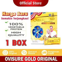 Ovisure Gold Milk Original USA Sachet Susu Kesehatan Tulang Sendi Mencegah Osteoporosis Pengeroposan