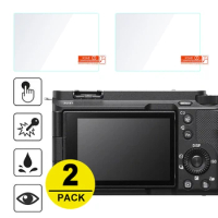 2x Tempered Glass Screen Protector for Sony ZV-E1 zve1 ZV-1 Mark II ZV-1M2 Mirrorless Camera