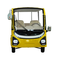 8 Seat Enclosed Luxury Four Wheeler Mini Tourist Bus Sightseeing Car Tour House Bus