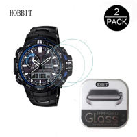 2Pack For Casio G-shock GA-110 ga-100 GA100 GA110 0.3mm 2.5D 9H Tempered Glass Screen Protector Smart Watch Protective film