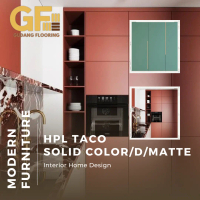 HPL Taco Solid Color Tipe Matte / Pelapis meja Furniture HPL kayu Triplek