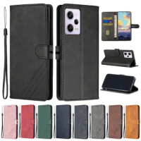 For Redmi Note 12 Pro Case Leather Flip Case For Funda Xiaomi Redmi Note 12 Pro 12Pro Note12 5G Phone Cases Magnet Wallet Cover