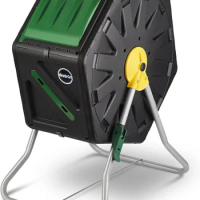 Miracle-Gro Small Composter - Compact Single Chamber Outdoor Garden Compost Bin Heavy Duty