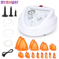 150ML Vacuum Butt Lift Breast Enlargement Machine Pump Cup Massager Lymph Drainage Body Shaping Face Lifting Device