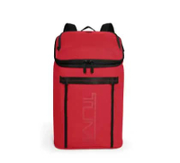 TUMI Alpha Bravo Packable Backpack Bag - Tas Ransel - Tumi Red