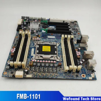 For HP Z420 Z620 Workstation Motherboard X79 708615-001 618263-002 DDR3 Mainboard FMB-1101