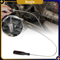 【Bosjie】Magnet Fleksibel Bendable Magnetic Bar 20\ Inch Alat Pengambil Barang Magnetik Flexible Panj