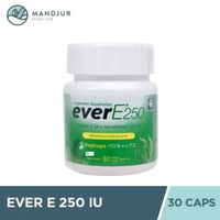 Ever E 250 IU 30 Kapsul - Suplemen Vitamin E untuk Kesehatan Kulit