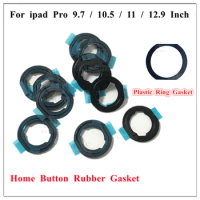 50Pcs OEM Home Button Seal Rubber Plastic Ring Gasket Sticker Replacement for Ipad Pro 9.7 10.5 12.9 Inch 1st 2nd 3rd Gen Air 3