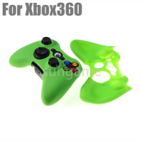 1pc Silicone Skin Cover Protective Case Soft Controller Protector for Xbox 360 Colorful Game Accessories