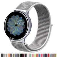 Nylon loop strap For Samsung Galaxy Watch 4 3 5 pro active 2 Gear S3 smart watch Bracelet correa HUAWEI watch GT 2 2e pro band